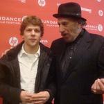 at Sundance 2010 with Jesse Eisenberg - HOLY ROLLERS
